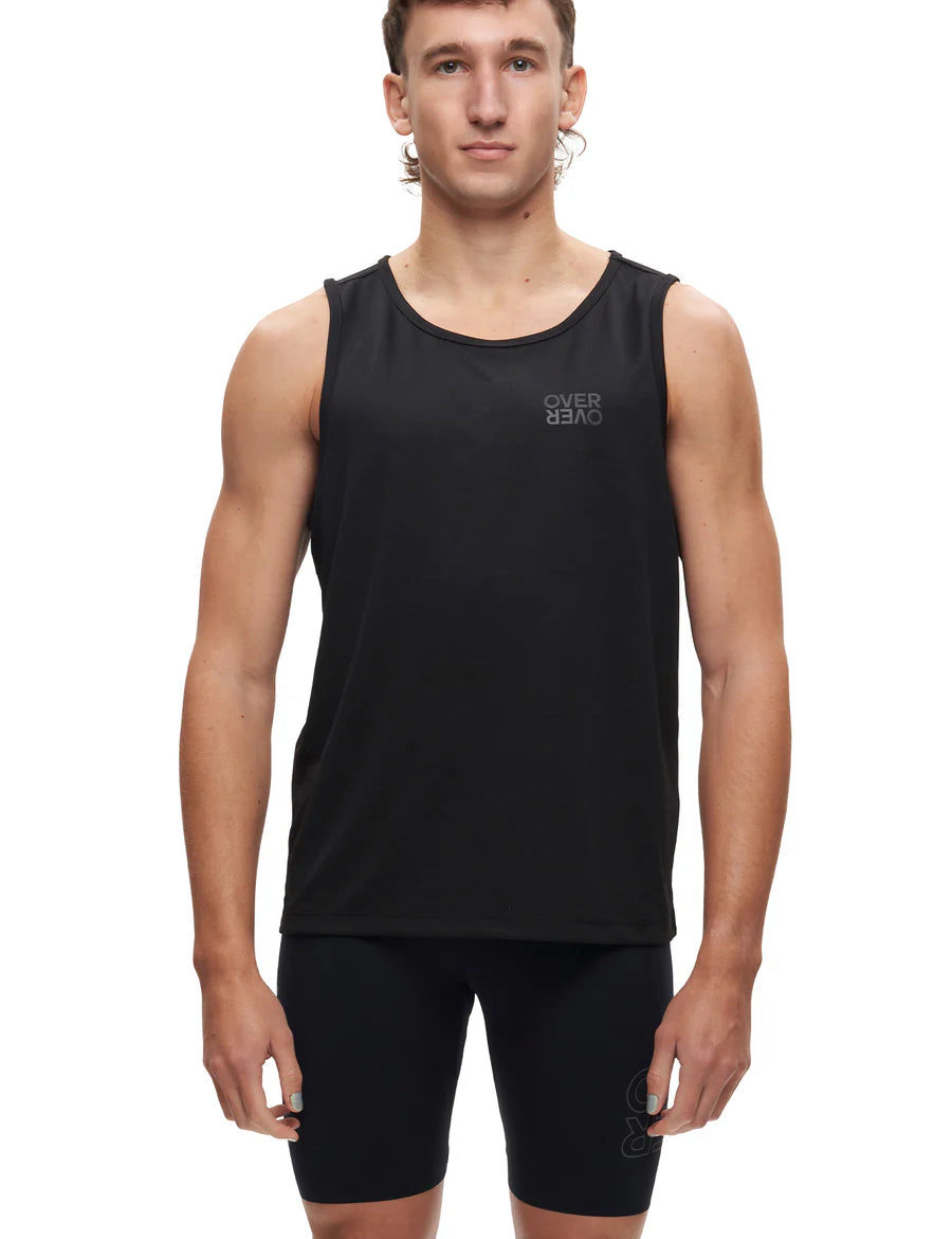 Over Over | เสื้อกั๊กกีฬา - สีดำ 