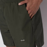 Circle | ONE FOR ALL RUNNING SHORTS - Moss