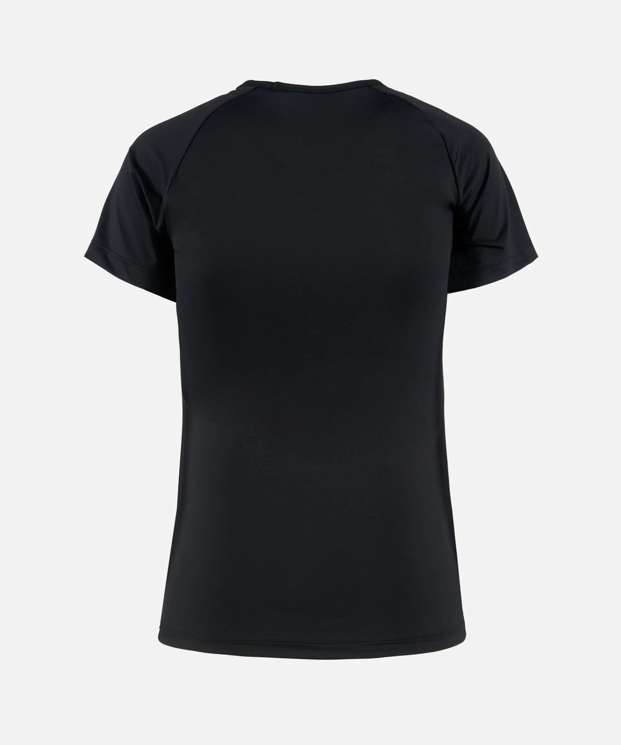 District Vision | เสื้อยืดแขนสั้นรัดรูปผู้หญิง น้ำหนักเบา - สีดำ 
