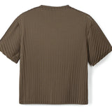 Satisfy | AuraLite™ Pleated T‑Shirt - Olive