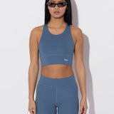 Circle | LEVEL UP RUNNING BRA - Storm Blue