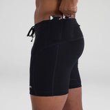 Bandit | Gridlock™ 7 Pocket Quarter Tights - Black