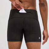 Bandit | Gridlock™ 7 Pocket Quarter Tights - Black