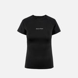 District Vision | Aloe Short Sleeve Fitted Tee - Black