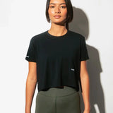 Circle | SMOOTH OPERATOR CROP-TOP - Onyx Black