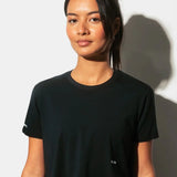 Circle | SMOOTH OPERATOR CROP-TOP - Onyx Black
