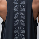 Hermanos Koumori x New Era - เสื้อยืดสีครีม