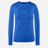 District Vision | Women's Lightweight Long Sleeve Fitted Tee - Surf Blue