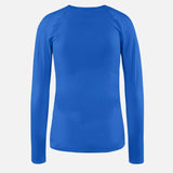 District Vision | Women's Lightweight Long Sleeve Fitted Tee - Surf Blue