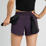 Bandit | Vento™ 4" Women's Training Short - NIGHTSHADE