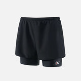 District Vision | กางเกงขาสั้นเดินป่าแบบมีซิปน้ำหนักเบาสำหรับผู้หญิง - Nightshade