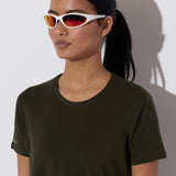 Circle | SMOOTH OPERATOR CROP-TOP - Moss