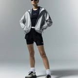 District Vision | กางเกงขาสั้นเดินป่าแบบมีซิปน้ำหนักเบาสำหรับผู้หญิง - Nightshade