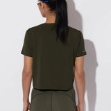 Circle | SMOOTH OPERATOR CROP-TOP - Moss