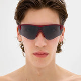 District Vision | Junya Racer - Ruby D+ Onyx Mirror