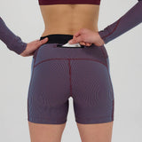 Bandit | Striped Cadence™ 5" Compression - Fig with Vintage Blue