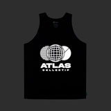 Atlas Collectif | 3M Globe Running Singlet Black