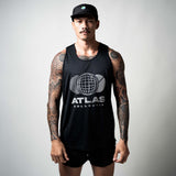 Atlas Collectif | 3M Globe Running Singlet Black