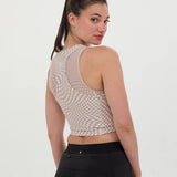 Bandit | Stamina™ Lyra Race Crop - Chalk with Cocoa