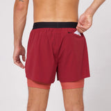 Bandit | Vento™ 4" 2-in-1 Short, Men's - CHERRY/SPICE