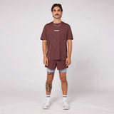 Bandit | Vento™ 4" 2-in-1 Short, Men's - CHOCOLATE/SMOKEY BLUE