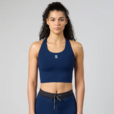 Bandit | Stamina™ Scoop Neck Run Crop - NY Navy