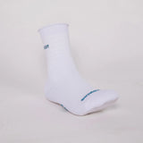 Bandit | Grid Knit™ Run Socks- 2 Pack - WHITE/TIDE POOL