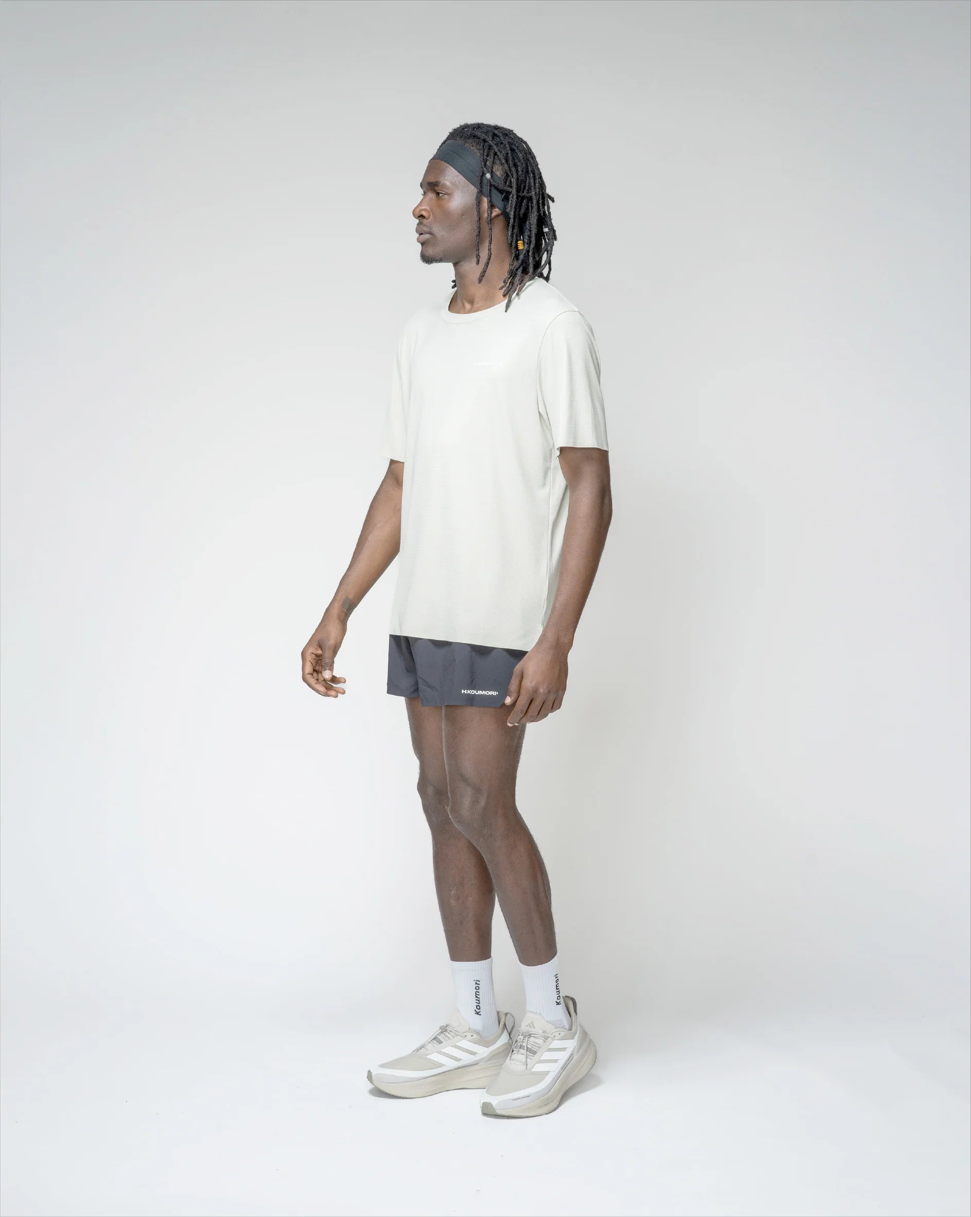Hermanos Koumori | Running Motion Training T-Shirt Glaciar - Grey