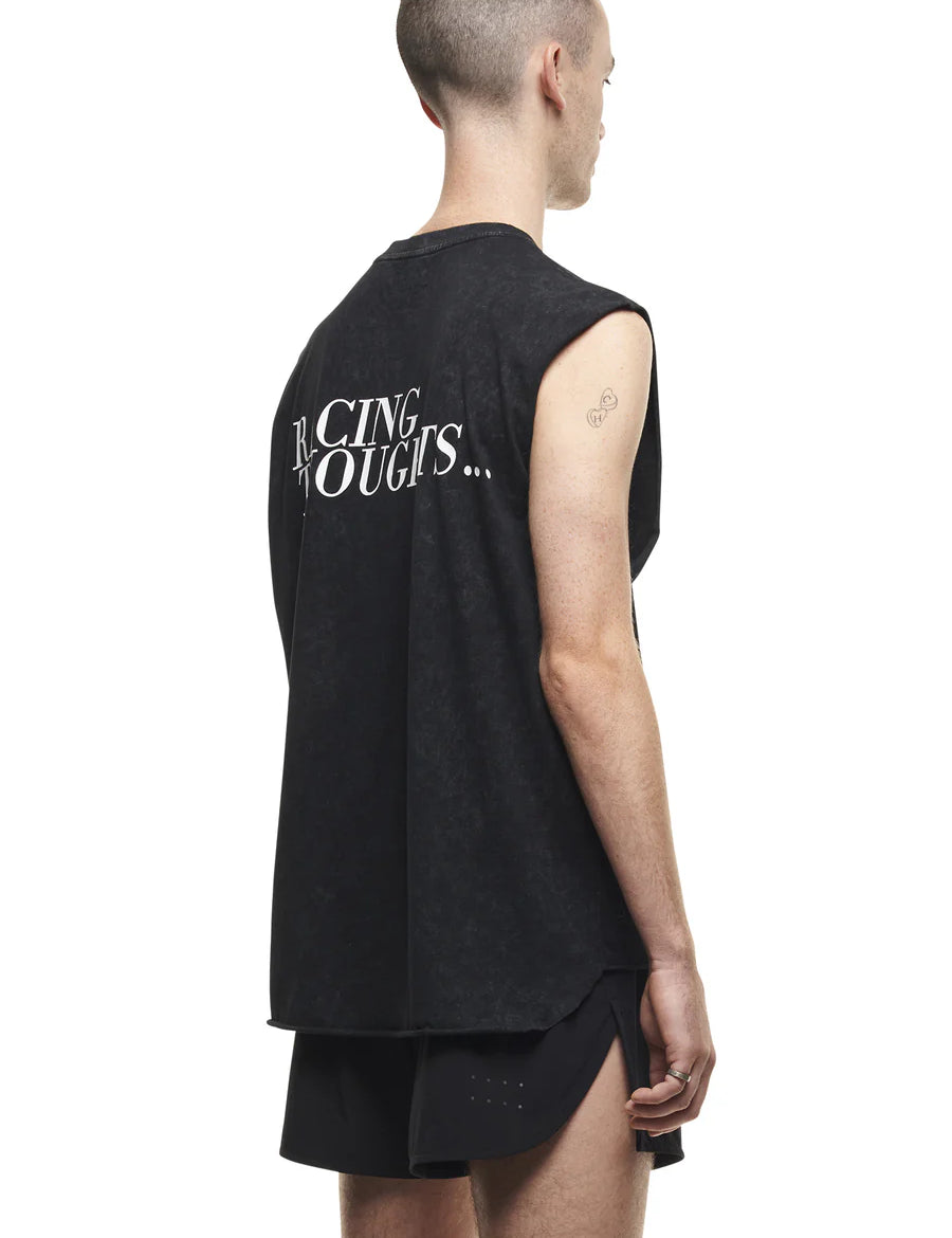 Over Over | EASY TANK - ความคิดในการแข่งขัน - สีดำ 