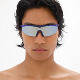 District Vision | Koharu Eclipse Violet - Tortoise D+ Silver Flash Mirror