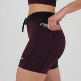 Bandit | Striped Cadence™ 5" Compression - Black with Fig