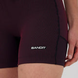 Bandit | Striped Cadence™ 5" Compression - Black with Fig
