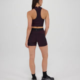 Bandit | Striped Cadence™ 5" Compression - Black with Fig