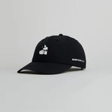 Bandit | Nylon Dad Hat - Abstract Runner - BLACK