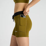 Bandit | Stamina™ 5" Women's Compression Shorts - MOSS