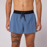 Bandit | Vento™ Men's 3" Splitty Short - STEEL BLUE