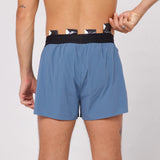 Bandit | Vento™ Men's 3" Splitty Short - STEEL BLUE