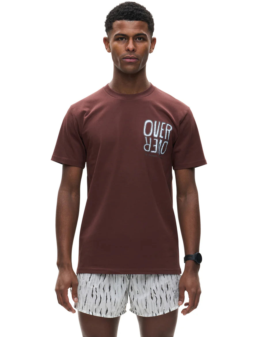 Over Over | เสื้อยืดแขนยาว EASY - 'BROKEN RECORDS' - สีดำ 