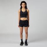 Bandit | Stamina™ Scoop Neck Race Crop - BLACK