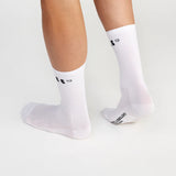 BBUC | Mini Logo Socks - White