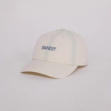 Bandit | Nylon Dad Hat - Cream with Smokey Blue