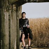 Hermanos Koumori x New Era - เสื้อยืดสีครีม