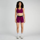 Bandit | Stamina™ 5" Women's Compression Shorts - DEEP PLUM