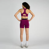 Bandit | Stamina™ 5" Women's Compression Shorts - DEEP PLUM