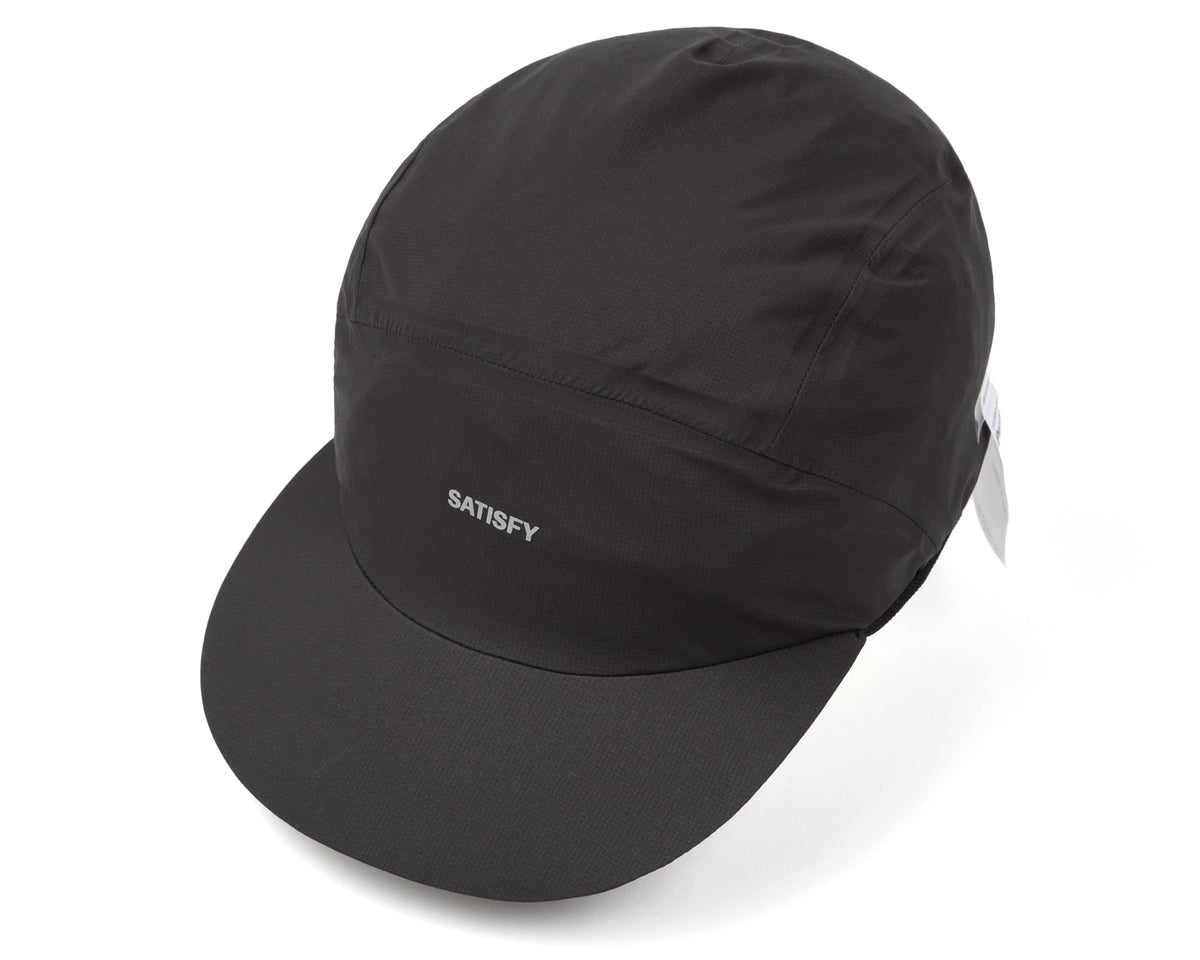 Satisfy | Pertex® 3L Rain Cap - Black