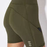 Circle | GET SHORTY RUNNING SHORTS - Moss
