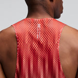 Bandit | Men's Shredder™ Shorty Race Singlet - Uneven Gradient - Poppy