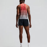 Bandit | Men's Shredder™ Shorty Race Singlet - Uneven Gradient - Poppy
