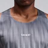 Bandit | Men's Shredder™ Shorty Race Singlet - Uneven Gradient - Plaster