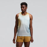Bandit | Men's Shredder™ Race Singlet with Flopack™ - Lagoon Multi